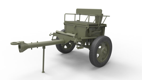 Miniart USV-BR 76-mm Gun Mod 1941 with Limber and Crew 1/35 Scale 35129