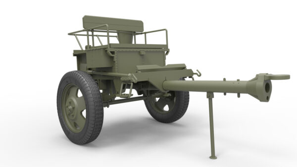 Miniart USV-BR 76-mm Gun Mod 1941 with Limber and Crew 1/35 Scale 35129
