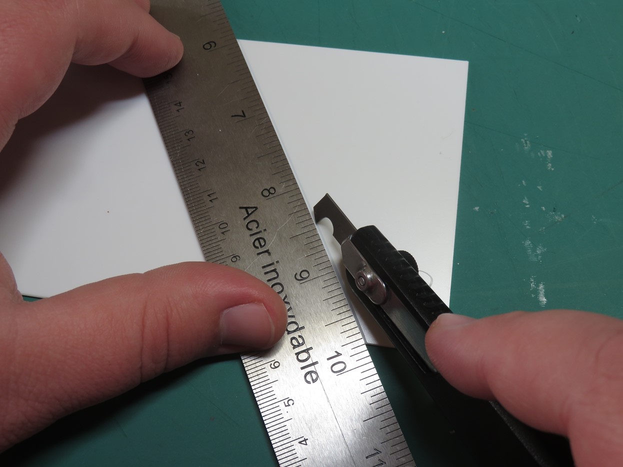 Using Scriber on Styrene