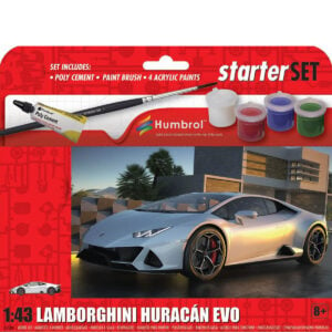 Airfix Lamborghini Huracan Evo 1/43 Scale A55007 Starter Set