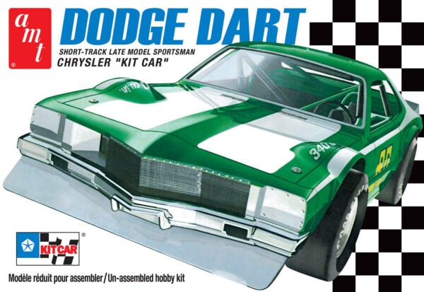 AMT Dart Short Track Late Model Sportsman Chrysler Kit Car 1/25 Scale 1450