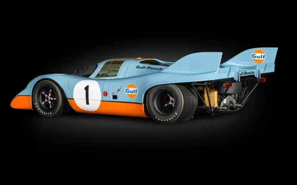 Rear View Pocher Porsche 917K Gulf Edition 1/8 Scale HK118