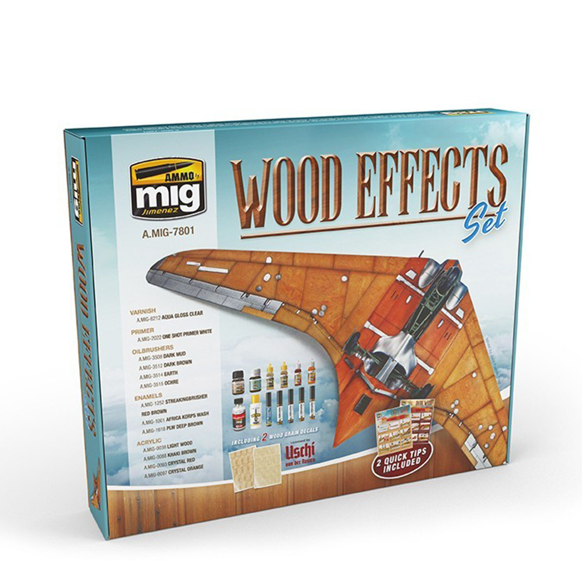 Ammo by Mig Wood Effect Set AMIG7801
