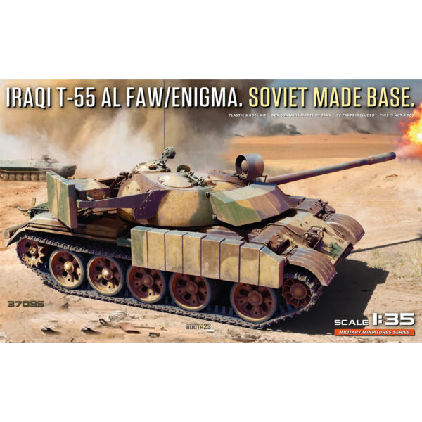 Miniart Iraqi T-55Al Fawith Enigma Soviet Made Base 1/35 Scale 37095