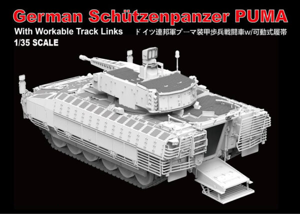 RyeField Model German Schutzenpanzer PUMA with Workable Tracks 1/35 Scale 5021