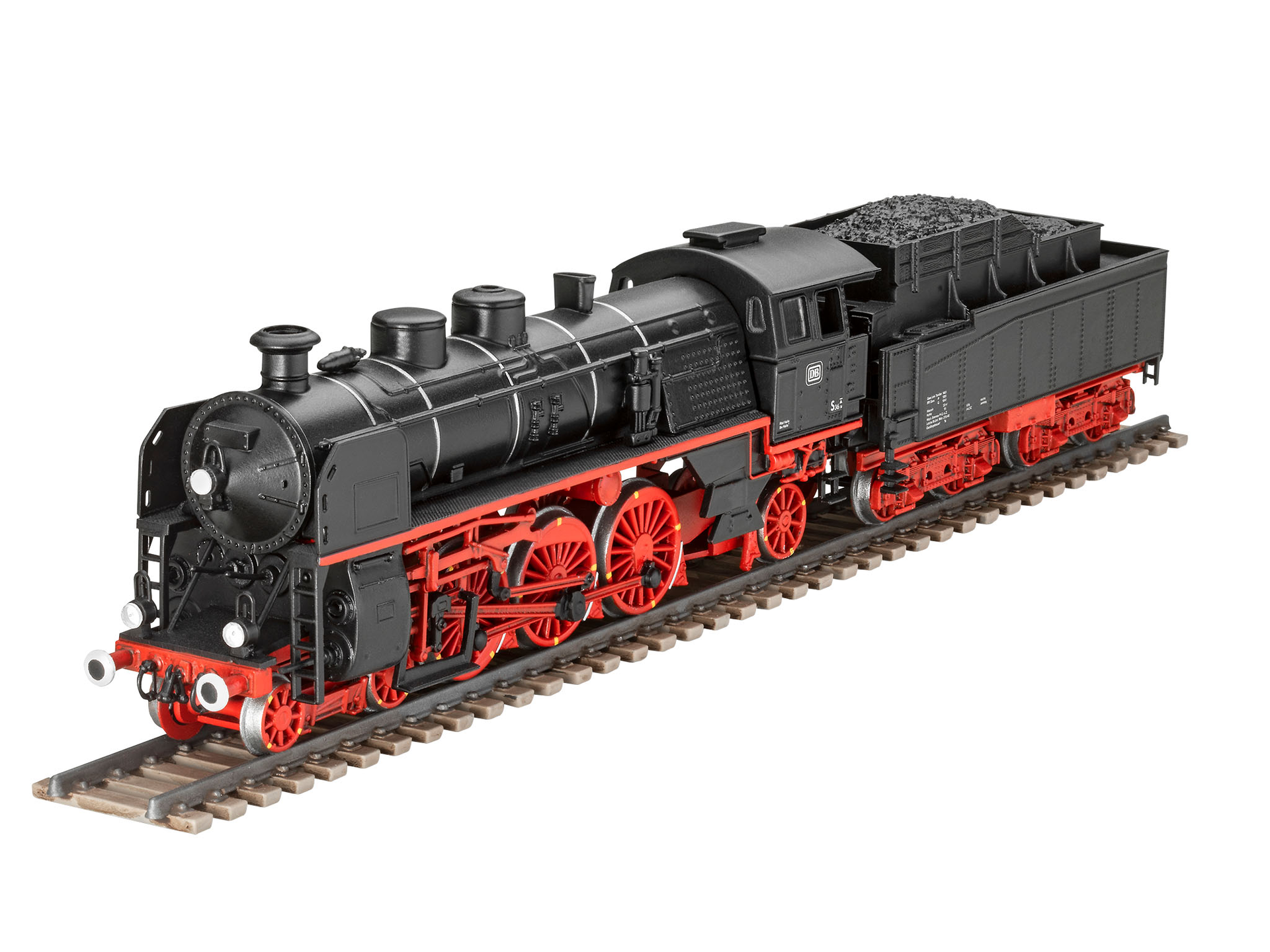 Revell Express Locomotive S 3/6 BR 18.5 and Tender 2 2 T 31.7 1/68 Scale 02168