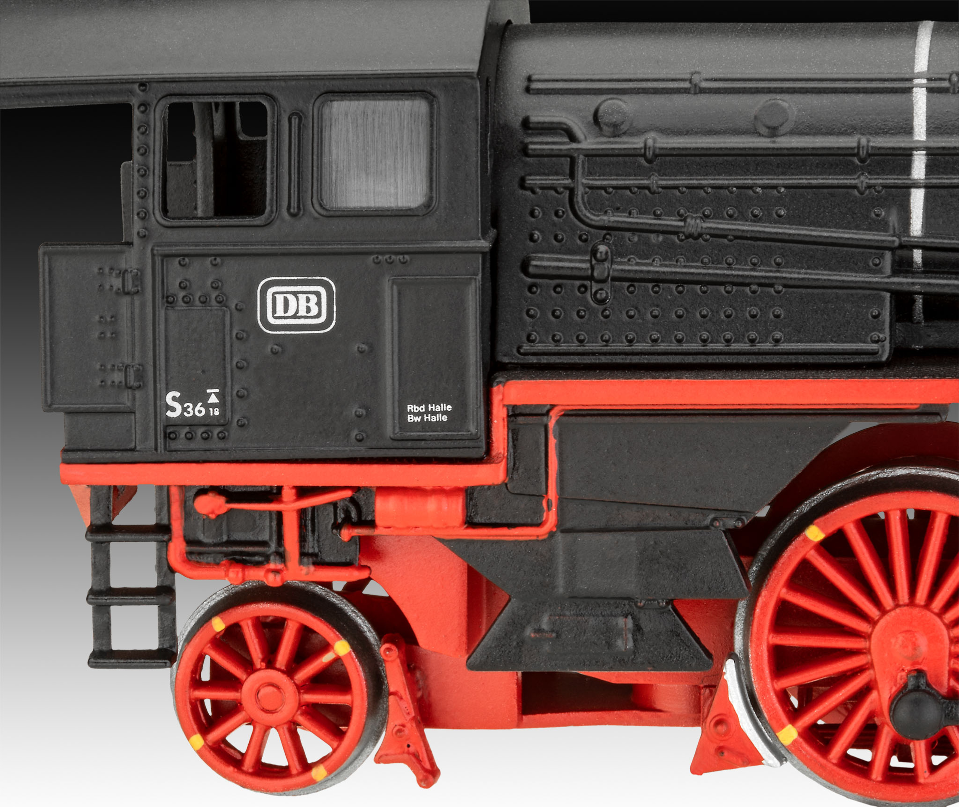 Revell Express Locomotive S 3/6 BR 18.5 and Tender 2 2 T 31.7 1/68 Scale 02168