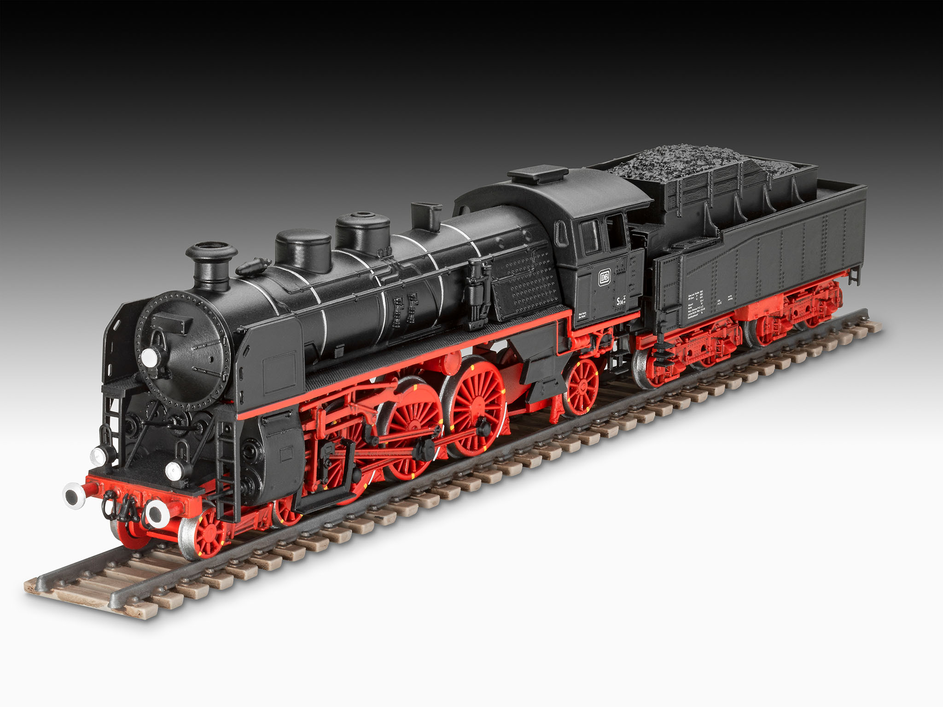 Revell Express Locomotive S 3/6 BR 18.5 and Tender 2 2 T 31.7 1/68 Scale 02168