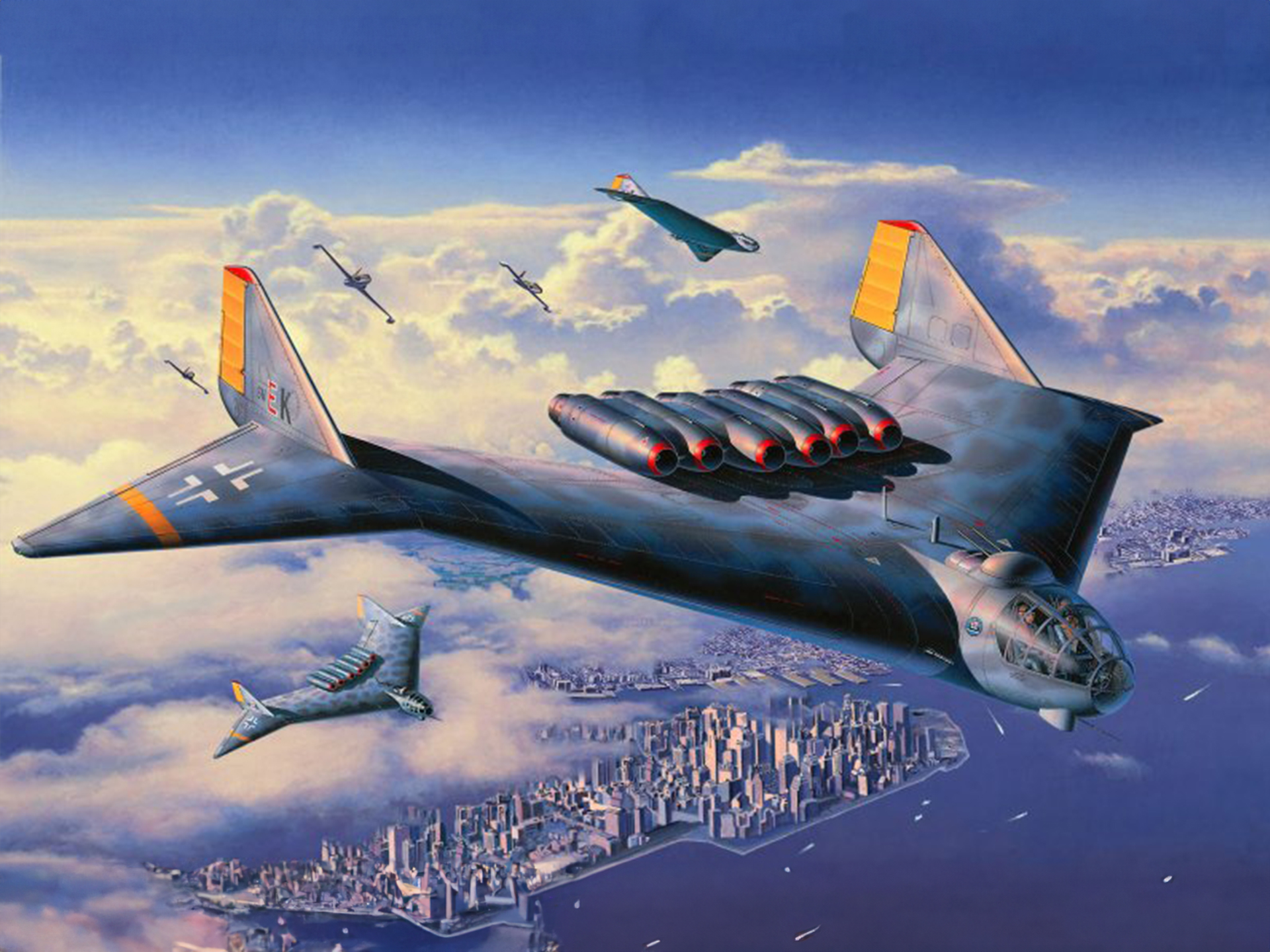 Revell P-Series Arado Ar E.5555 Jet Wing Bomber 1/72 Scale 03790
