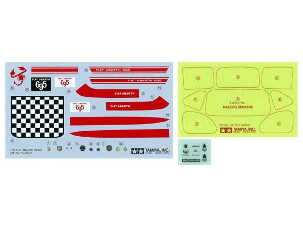 Tamiya Fiat Abarth 695 SS 1/24 Scale 24173