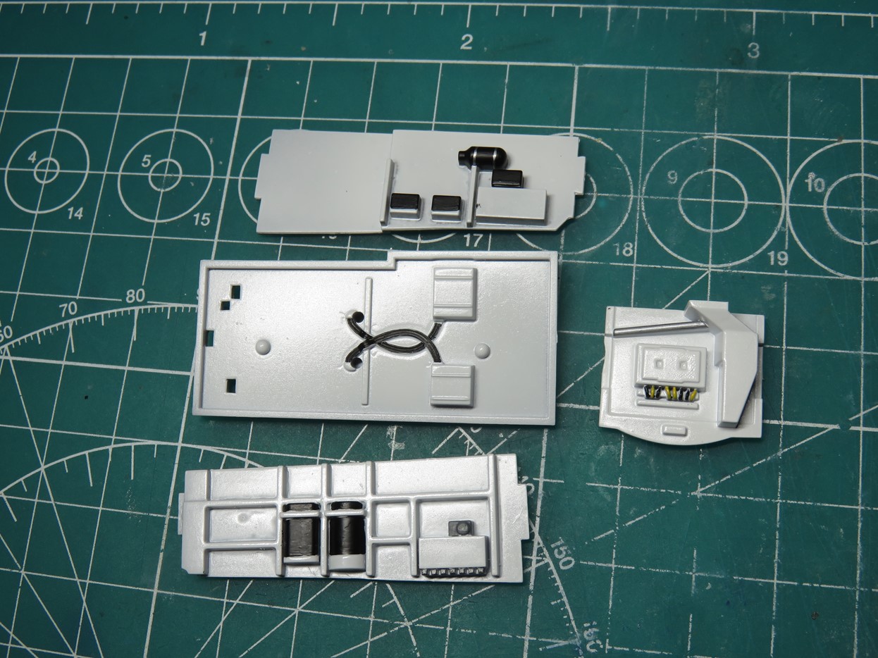 Nose Section Wheel Bay Parts