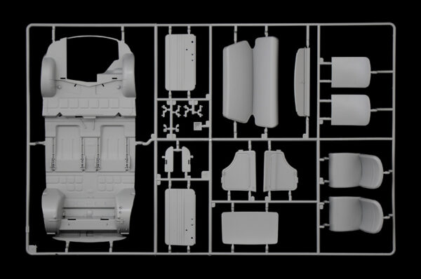 Italeri 1968 Fiat 500F Upgraded Edition 1/12 Scale 4715