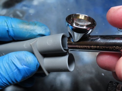 Using Airbrush to Spray Interior