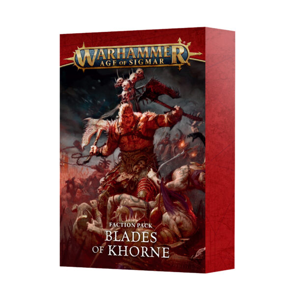 Warhammer Age of Sigmar Faction Pack Blades of Khorne Cards 74-20