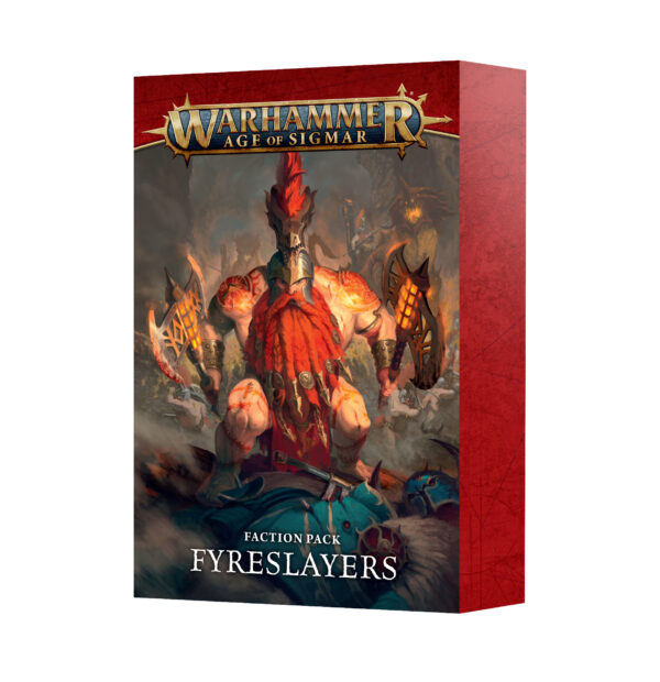 Warhammer Age of Sigmar Faction Pack Fyreslayers Cards 74-09