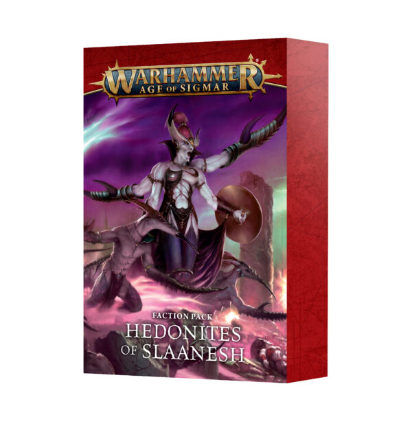 Warhammer Age of Sigmar Faction Pack Hedonites of Slaanesh Cards 74-23