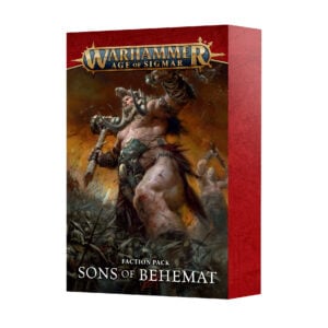 Warhammer Age of Sigmar Faction Pack Sons of Behemat Cards 74-13