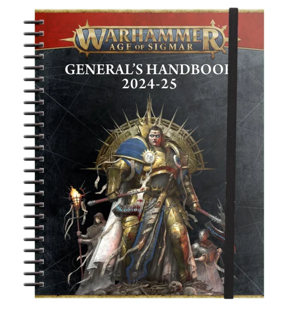 Warhammer Age of Sigmar Generals Handbook 2024-25 Hardback 80-46