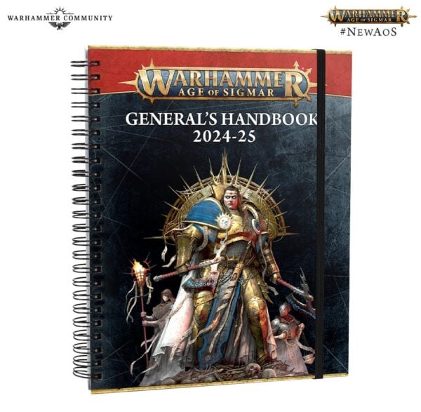 Warhammer Age of Sigmar Gerneral Handbook 2024-25 Hardback 80-46
