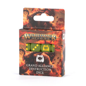 Warhammer Age of Sigmar Grand Alliance Destruction Dice 80-23