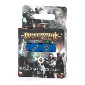 Warhammer Age of Sigmar Grand Alliance Order Dice 80-20