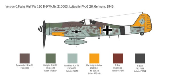 Italeri FW 190D-9 1/72 Scale 1312 • Canada's largest selection of