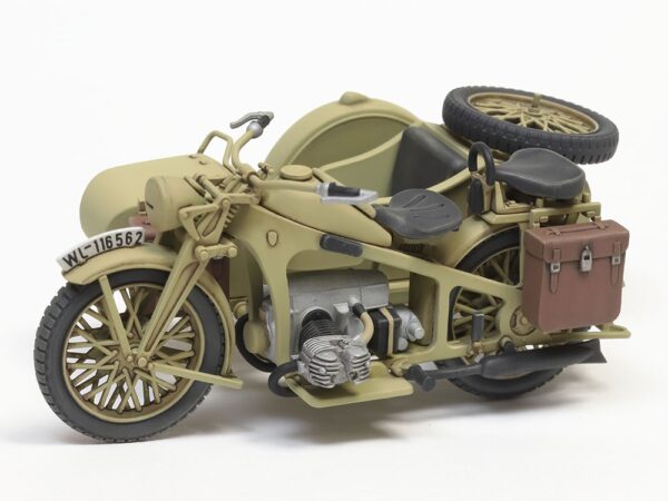 Tamiya German KS600 Motorcycle and Sidecar WWII 1/35 Scale 35384