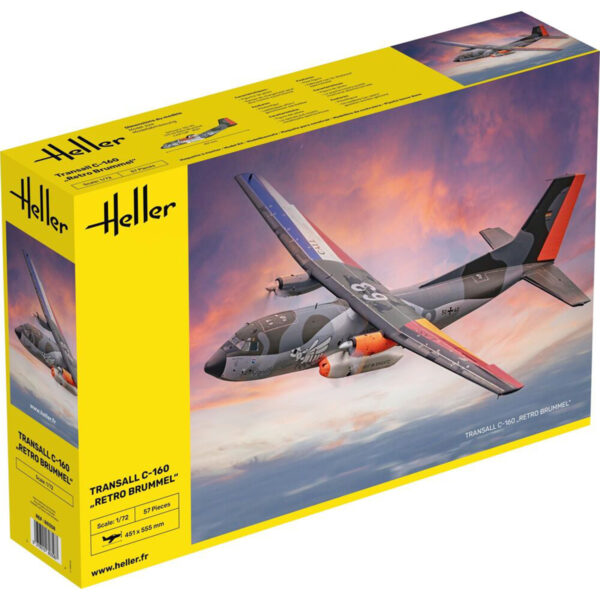 Heller Transall C-160 Retro Brummel 1/72 Scale 80358