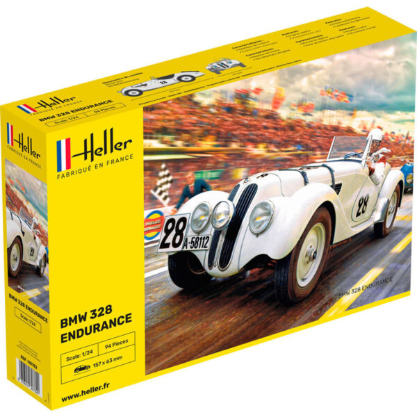 Heller BMW 328 Endurance 1/24 Scale 80782