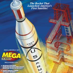 Revell Jupiter-C Rocket with Gantry 1/110 Scale 03706
