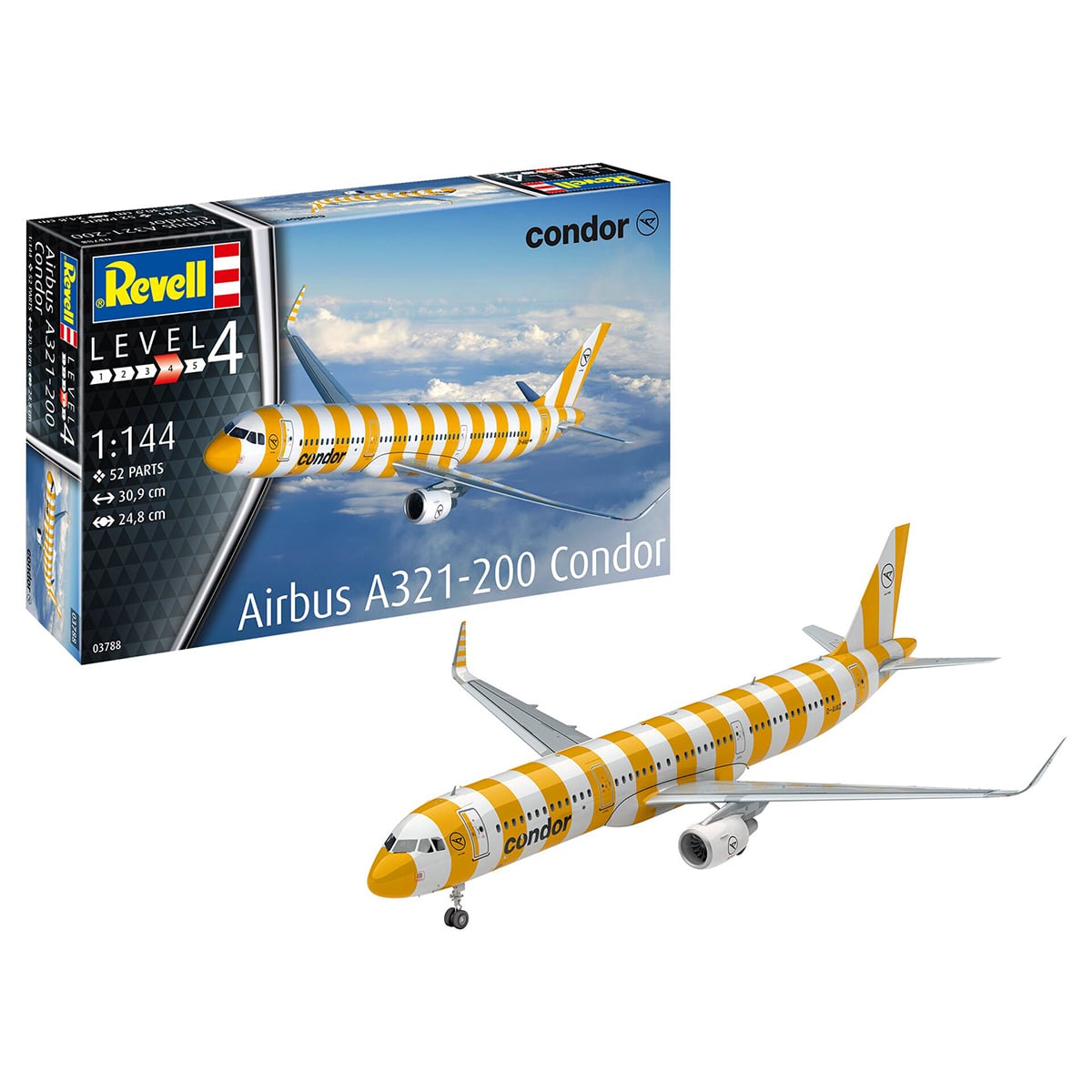 Revell Airbus A321-200 Condor 1/144 Scale 03788