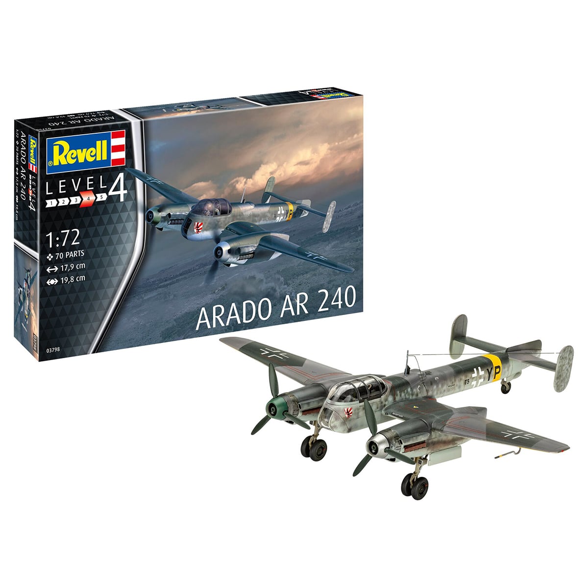 Revell Arado AR 240 A-01/02 1/72 Scale 03798