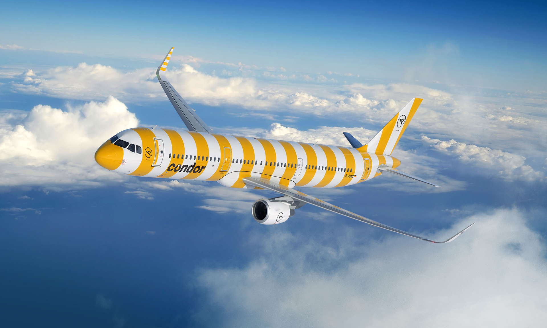 Revell Airbus A321-200 Condor 1/144 Scale 03788