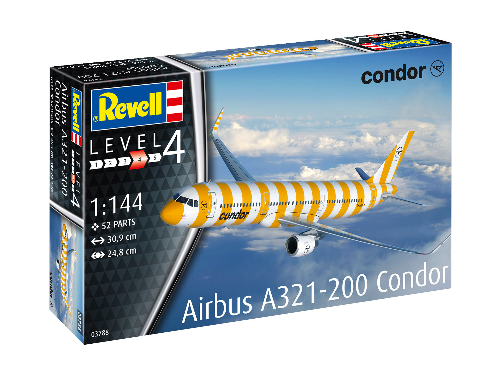 Revell Airbus A321-200 Condor 1/144 Scale 03788