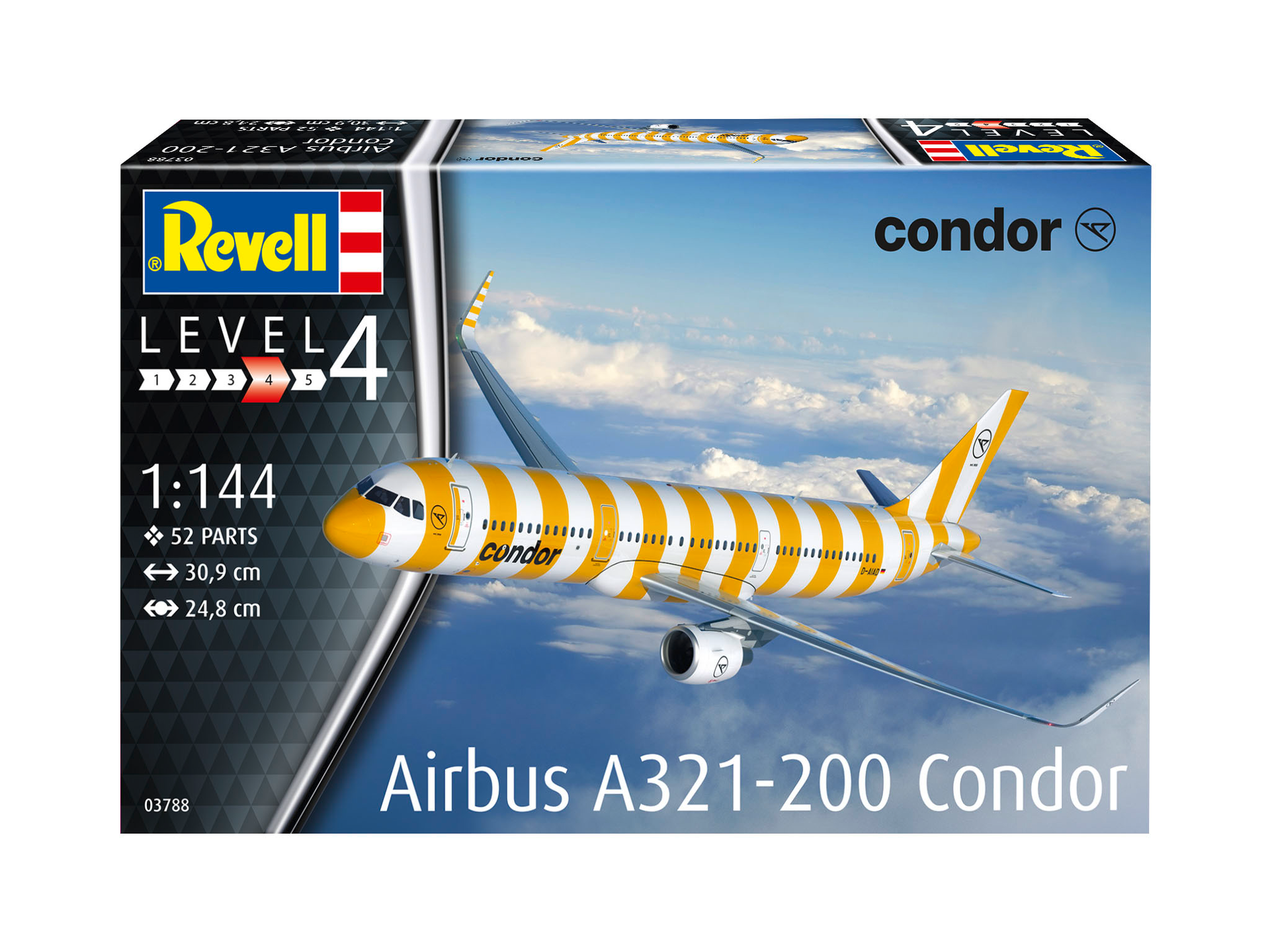 Revell Airbus A321-200 Condor 1/144 Scale 03788