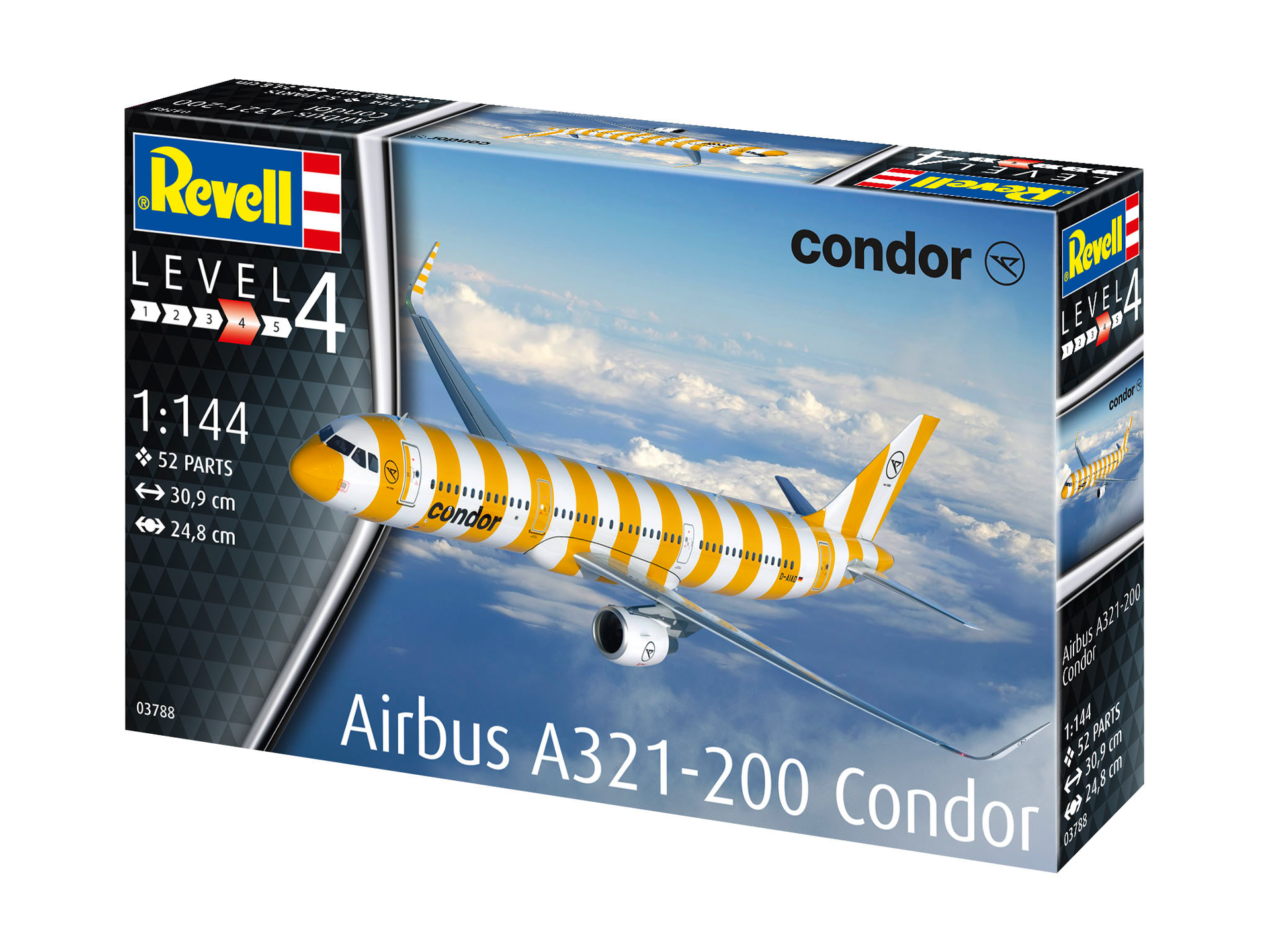 Revell Airbus A321-200 Condor 1/144 Scale 03788