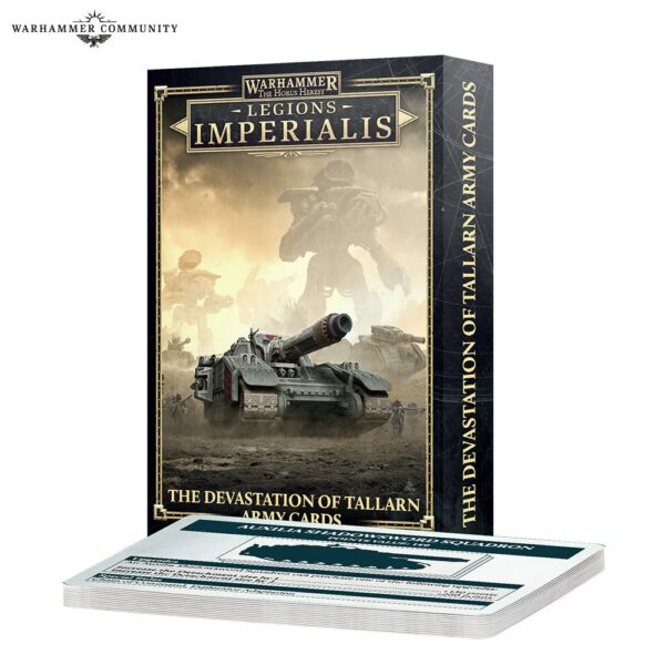 Warhammer The Horus Heresy Legions Imperialis The Devastation of Tallarn Army Cards 03-72