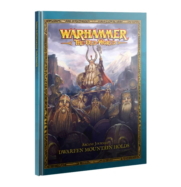 Warhammer the Old World Dwarfen Mountain Holds Arcane Journal Softback 10-02