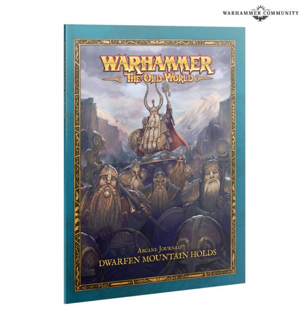 Warhammer the Old World Dwarfen Mountain Holds Arcane Journal Softback 10-02