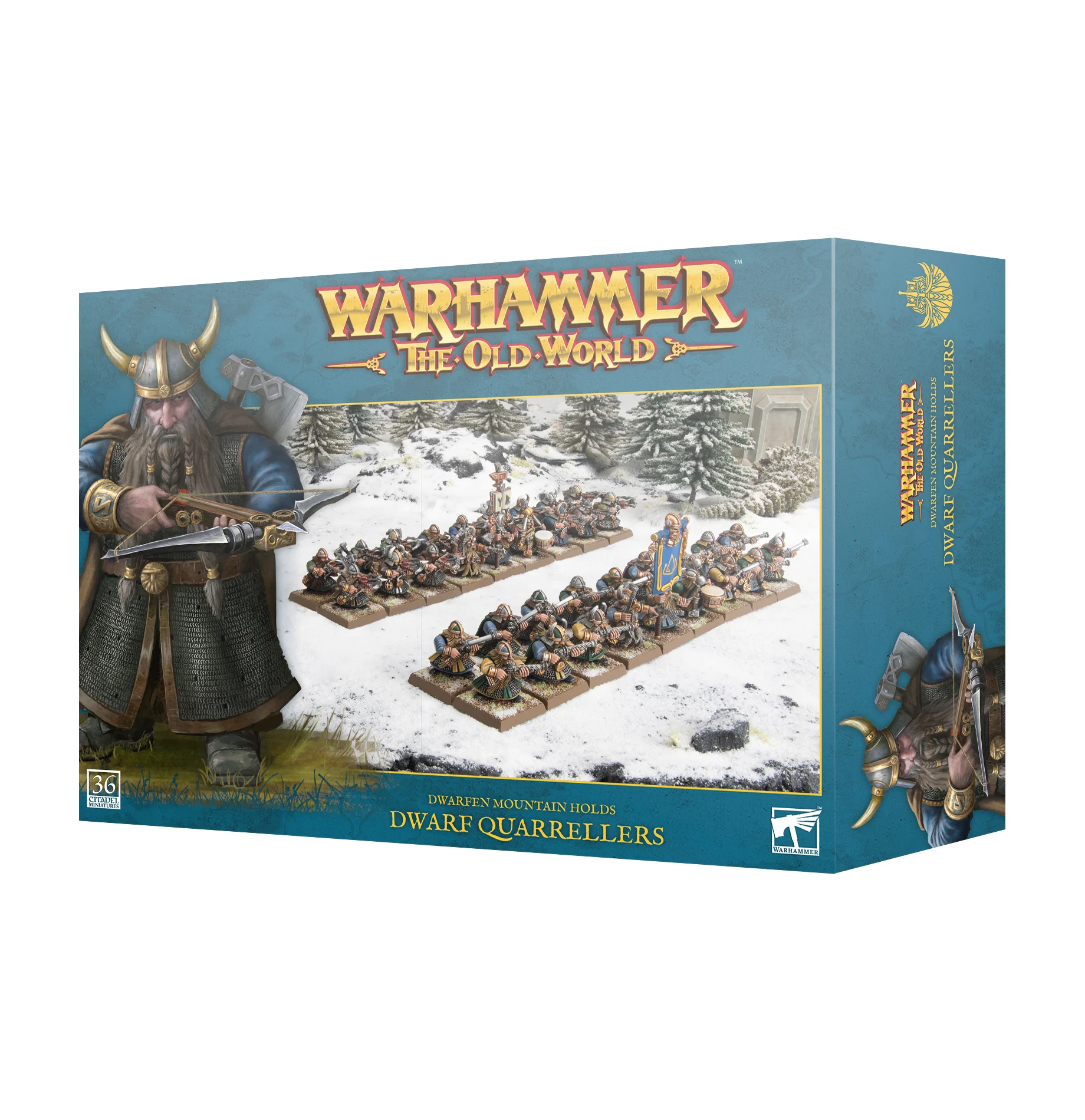 Dwarfen Mountain Holds Dwarf Quarrellers 10-08 The Old World