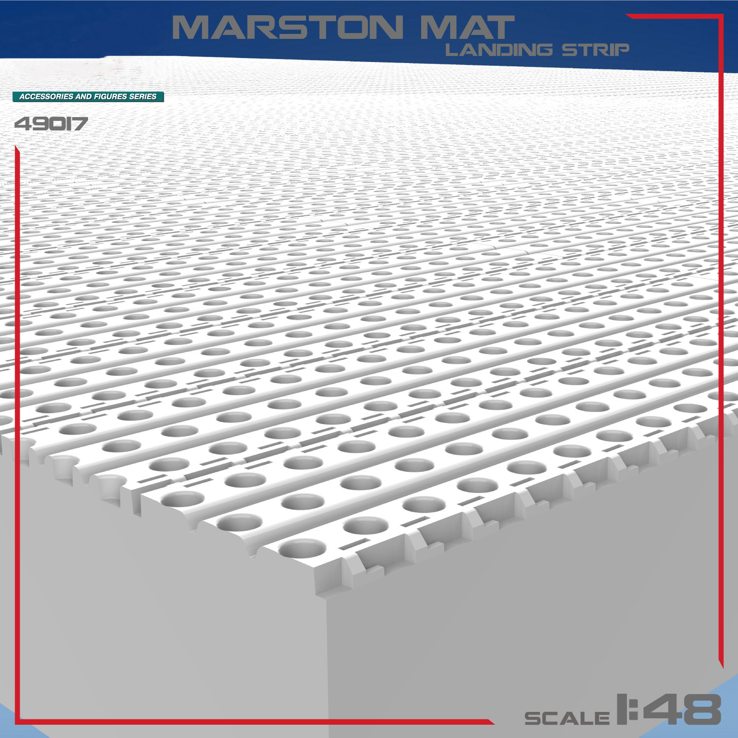 Miniart Marston Mat Landing Strip 1/48 Scale 49017