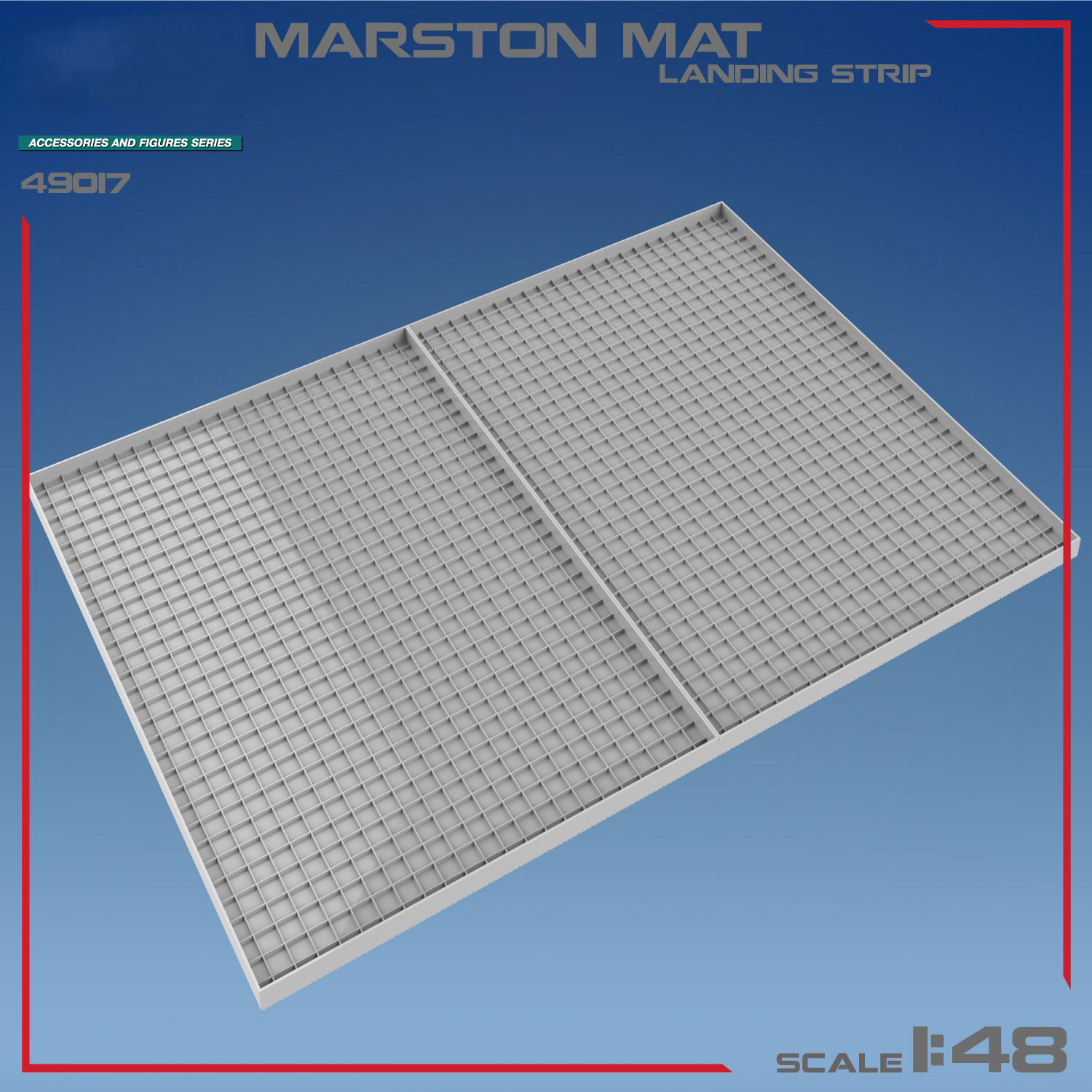 Miniart Marston Mat Landing Strip 1/48 Scale 49017