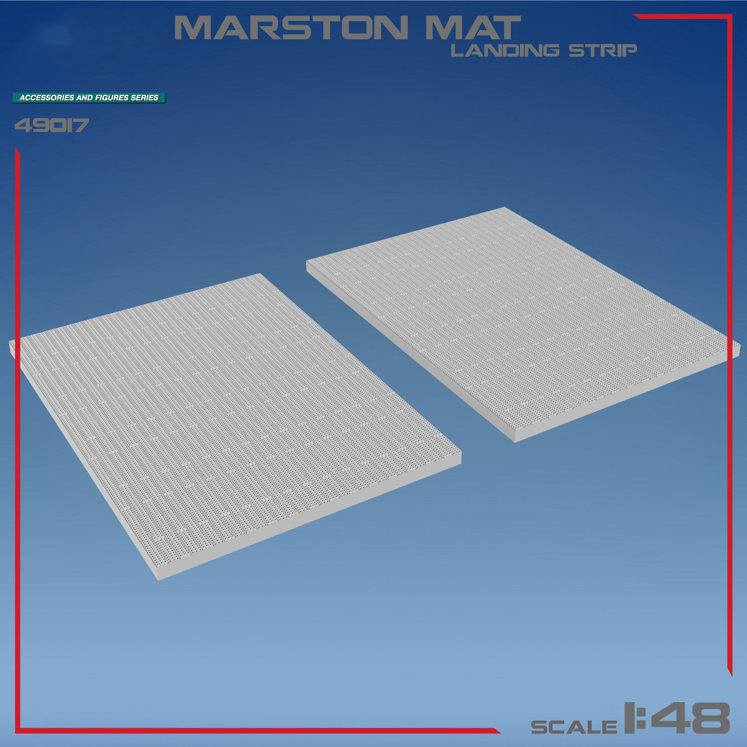 Miniart Marston Mat Landing Strip 1/48 Scale 49017