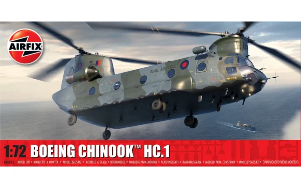 Airfix Boeing Chinook HC.1 Helicopter 1/72 Scale A06023