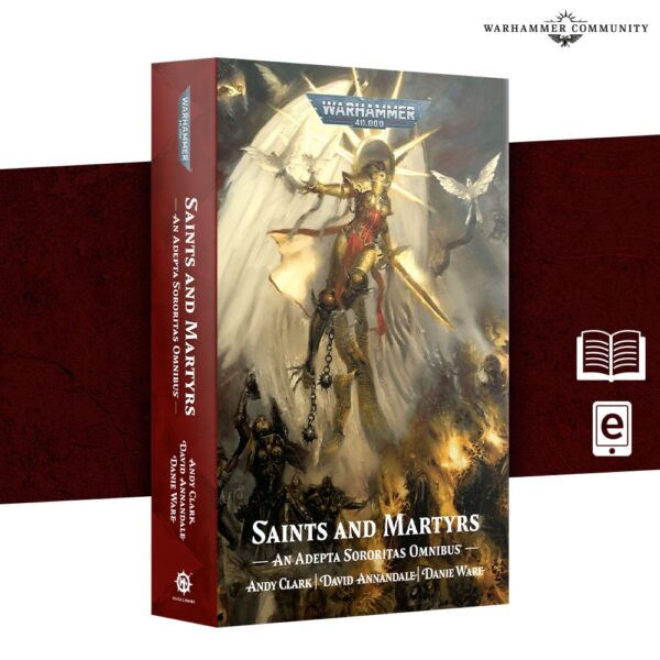 Black Library Warhammer 40000 Saints and Martyrs Paperback BL3173