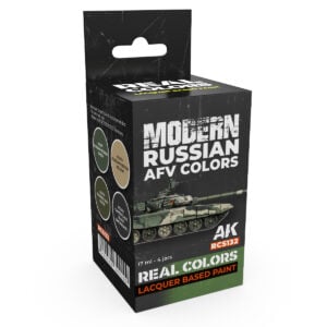 AK Interactive Real Colors Modern Russian AFV Colors RCS132 Paint Set of 4
