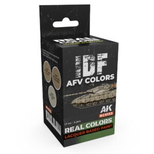 AK Interactive Real Colors IDF AFV Colors RCS133 Paint Set of 3