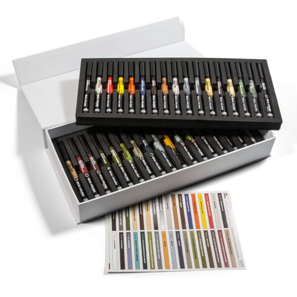 AK Interactive Real Colors Markers Special Box Set of 34 Units RCM150