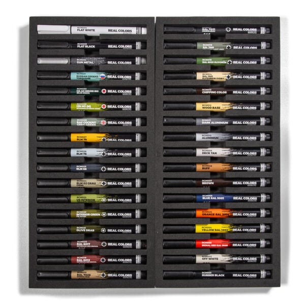 AK Interactive Real Colors Markers Special Box Set of 34 Units RCM150