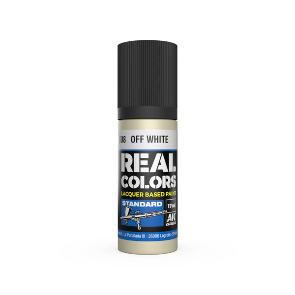 AK Interactive Real Colors Standard Off White 17ml RC808